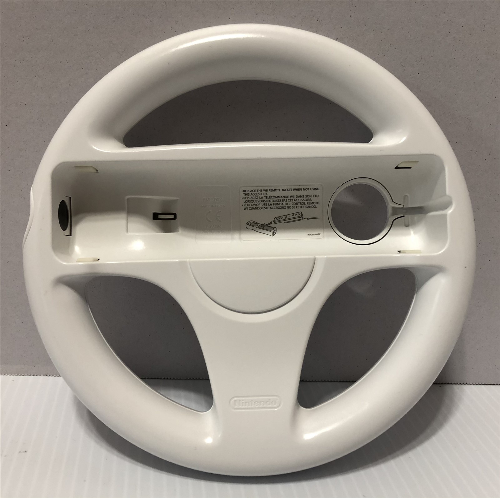2x Genuine OEM Mario Kart Racing Steering Wheel – Nintendo Wii – Game Controller