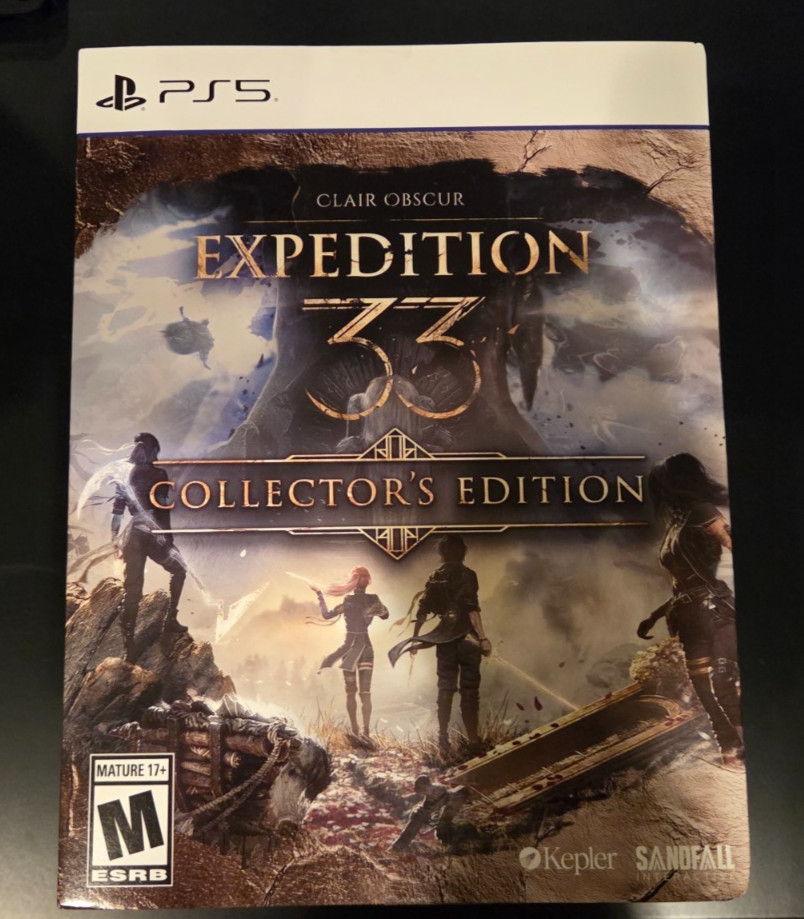 NEW Clair Obscur Expedition 33 Gamestop Exclusive Collector’s Edition, PS5