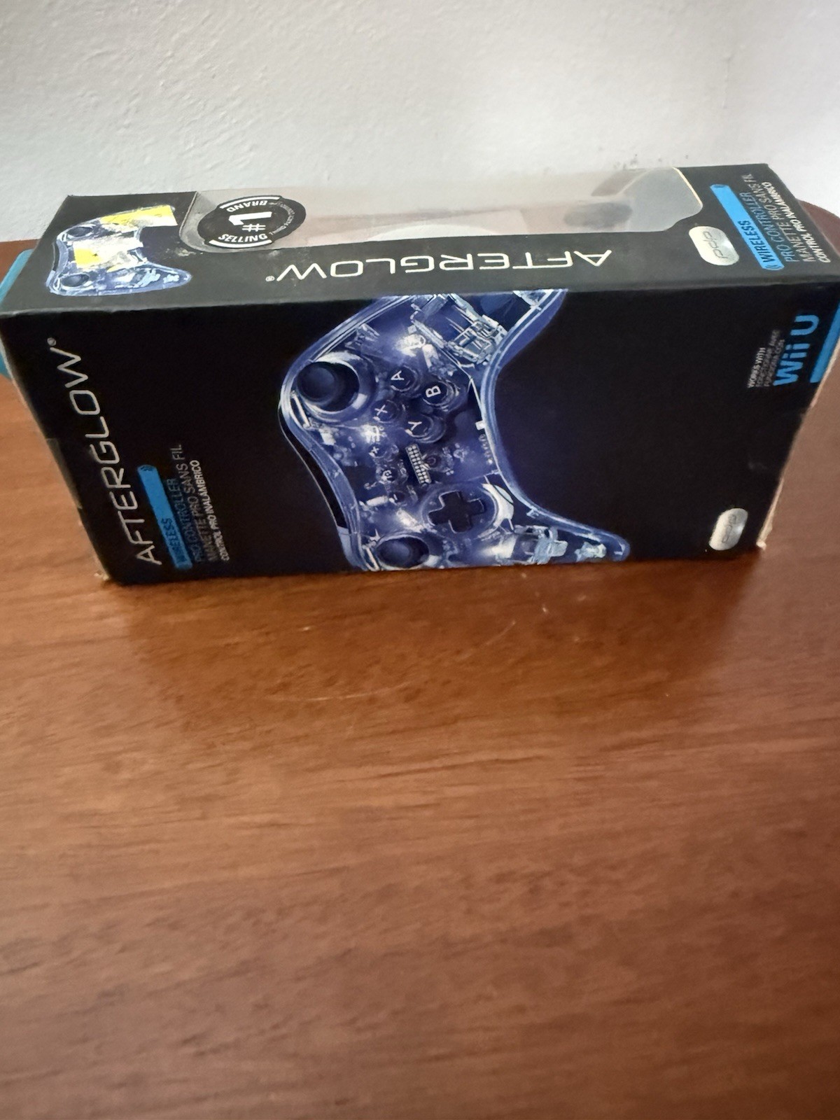 PDP Afterglow Pro Wireless Light up Controller For Nintendo Wii U Brand New NOS