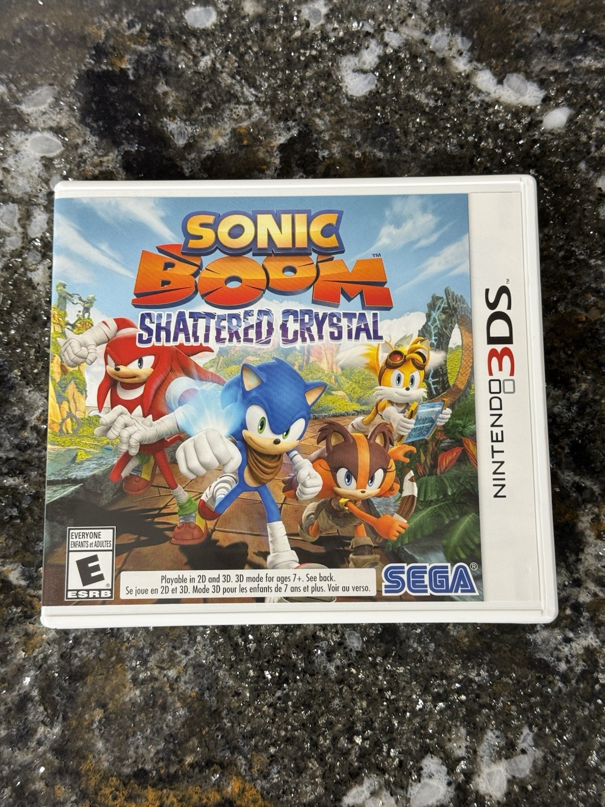 Sonic Boom: Shattered Crystal (Nintendo 3DS, 2014) CIB COMPLETE NICE!