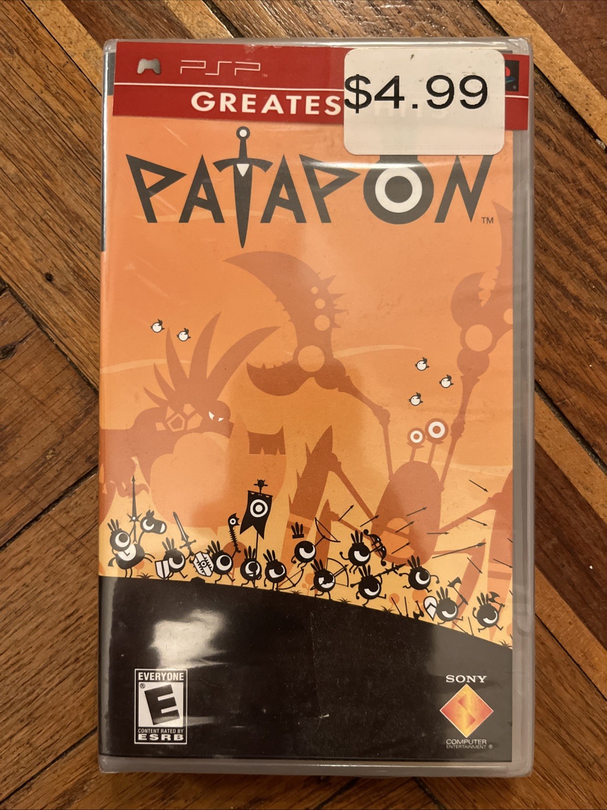 Patapon 1 & 3 Lot Physical Disc Version PlayStation Portable PSP Brand New Seal