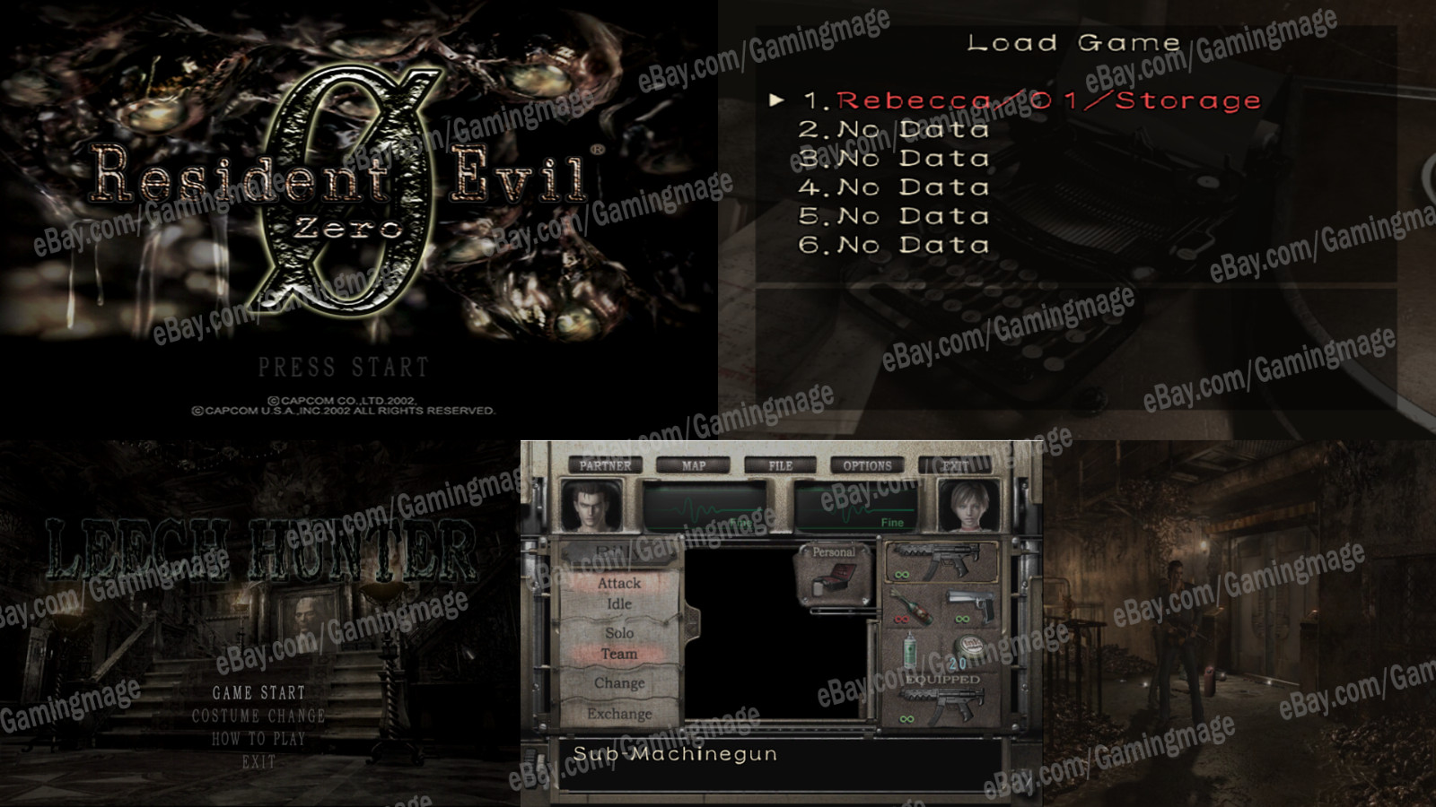 Resident Evil 3 100% Ṥave Ultimate Gamecube Memory Card! (NO GAME)