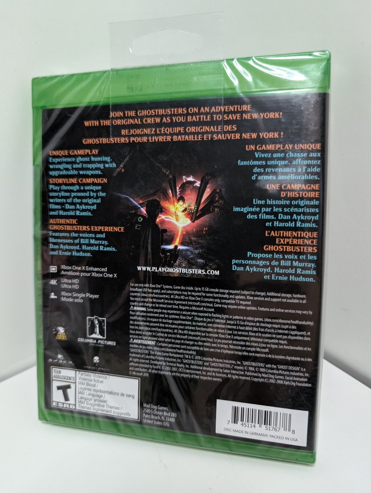 Ghostbusters The Video Game Remastered (Xbox One) – Brand New Sealed