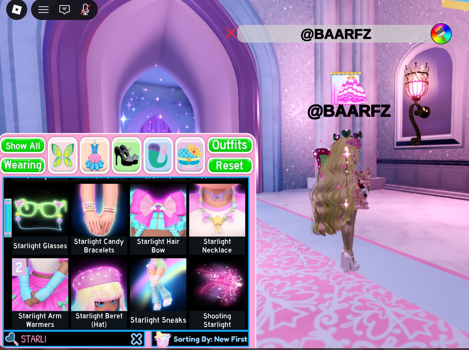 ROYALE HIGH SET | STARLIGHT |