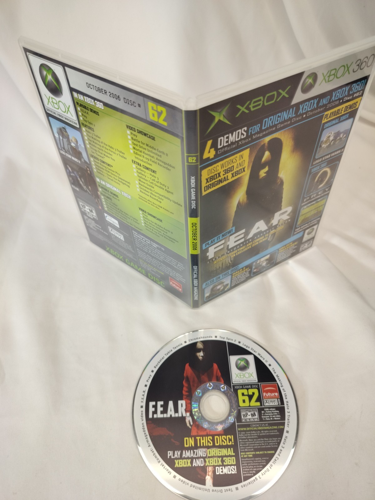 Lot Of 13 Official Xbox Magazine Demo Game Discs