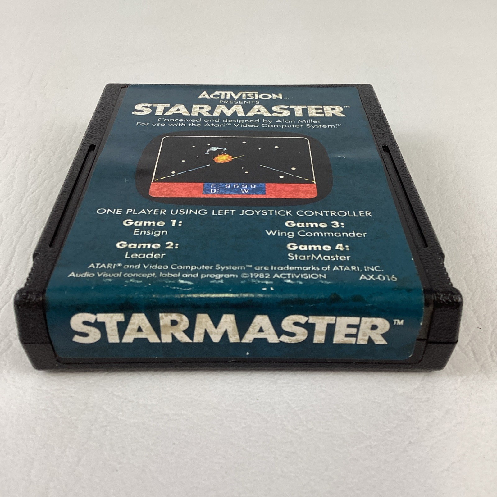 Atari 2600 Starmaster Video Game Cartridge Vintage Activision 1982 Retro TESTED