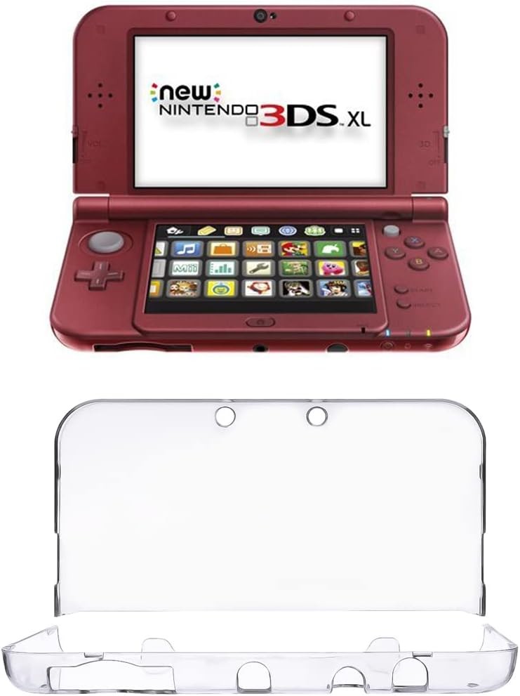 3DS XL Case – Ultra Clear Crystal Transparent Hard Shell Protective Case Cover..