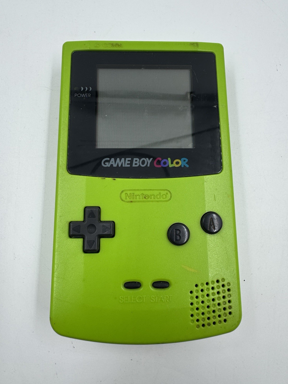 Nintendo Game Boy Color Kiwi Handheld System CGB-001 As-Is Works Read