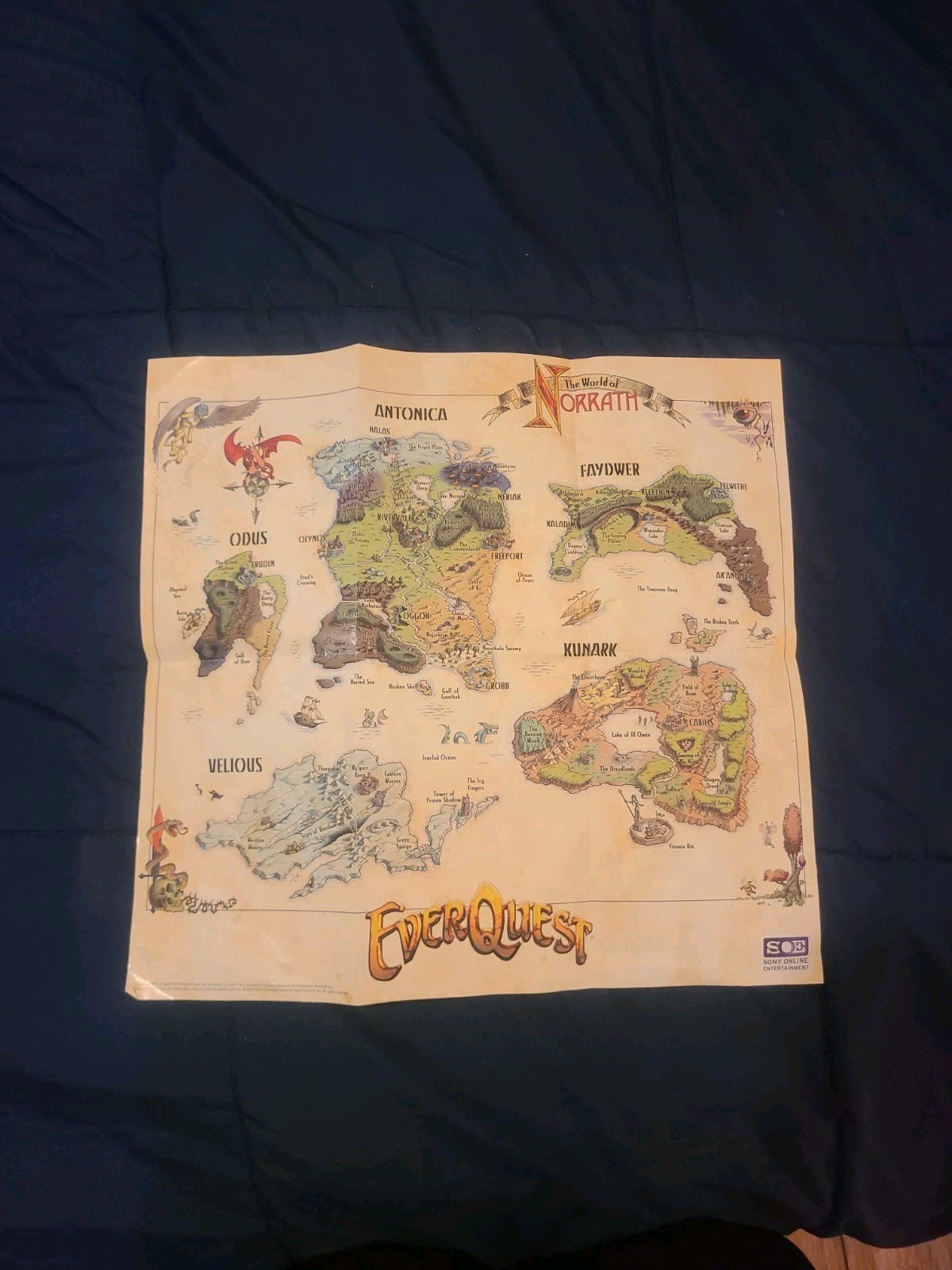 *RARE* Everquest Gold Edition European Version 5 Disk CIB With Custom Mousepad