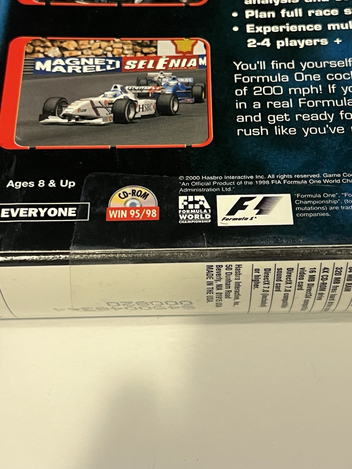 Grand Prix 3 Big Box PC 2000 CD-ROM Hasbro Interactive – New and Sealed