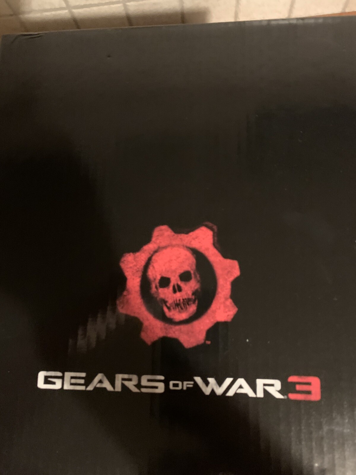 Game XBOX 360 GEARS OF WAR 3 COLLECTOR’s EDITION Marcus Fenix statue NEW