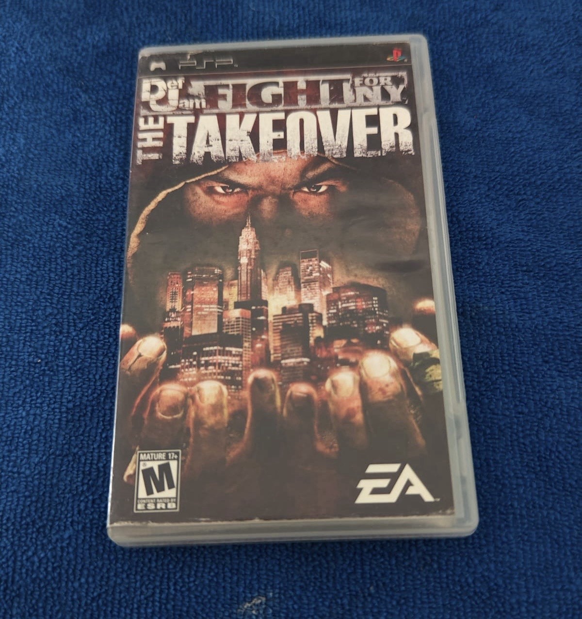 Def Jam Fight for NY The Takeover PSP UMD EA M NTSC-U/C Manual Included