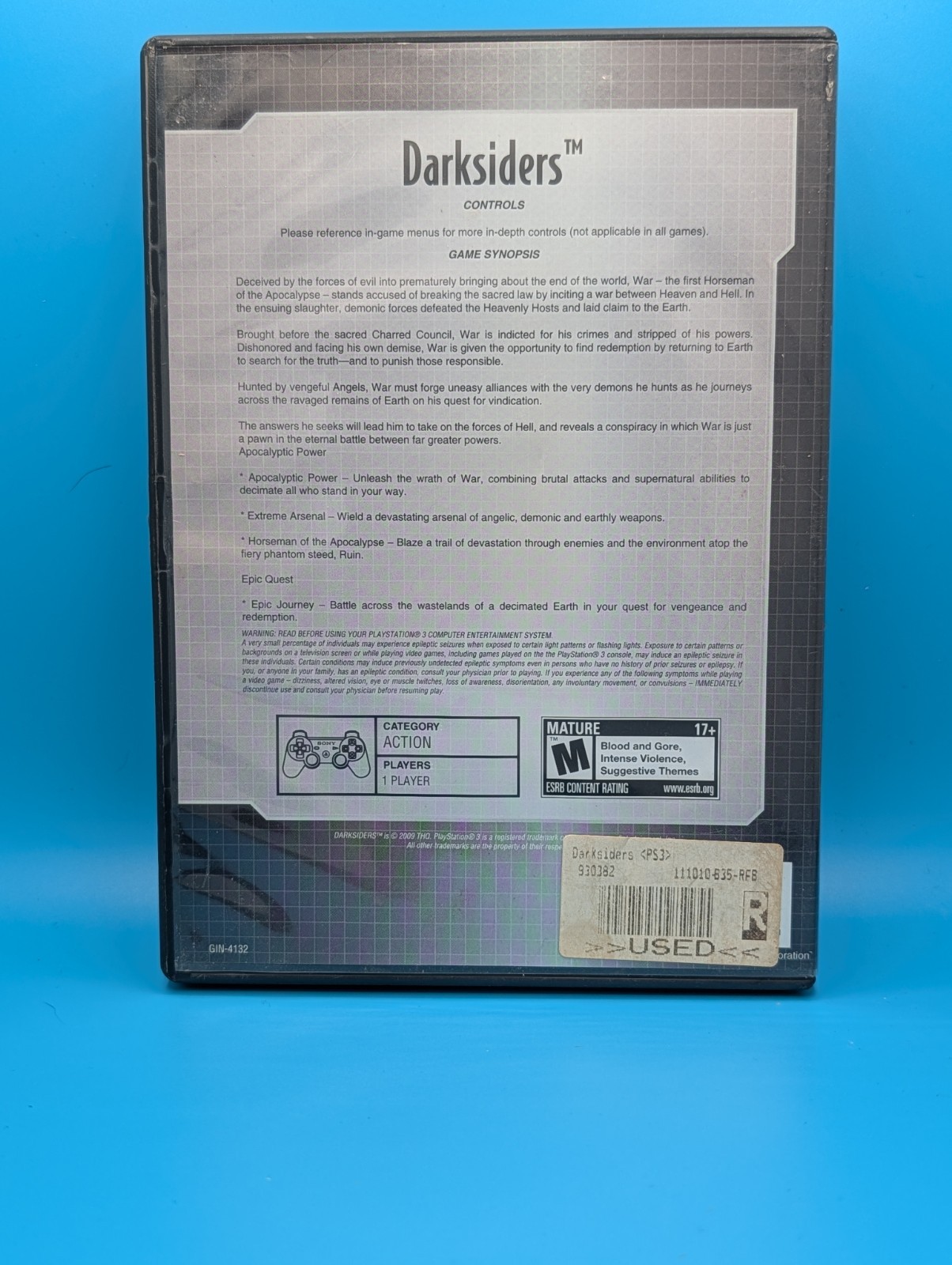 Darksiders PS3 Complete Tested