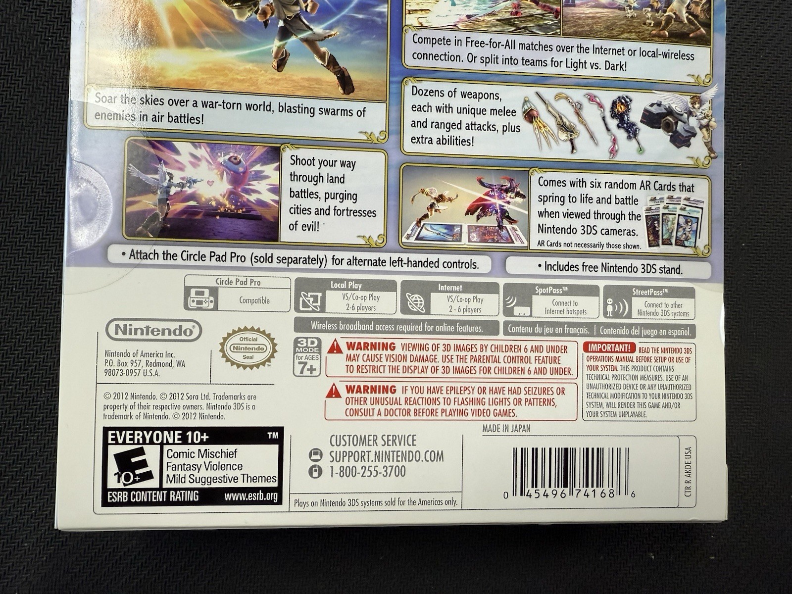 Kid Icarus Uprising (Nintendo 3DS, US Version) – Brand New & Factory Sealed