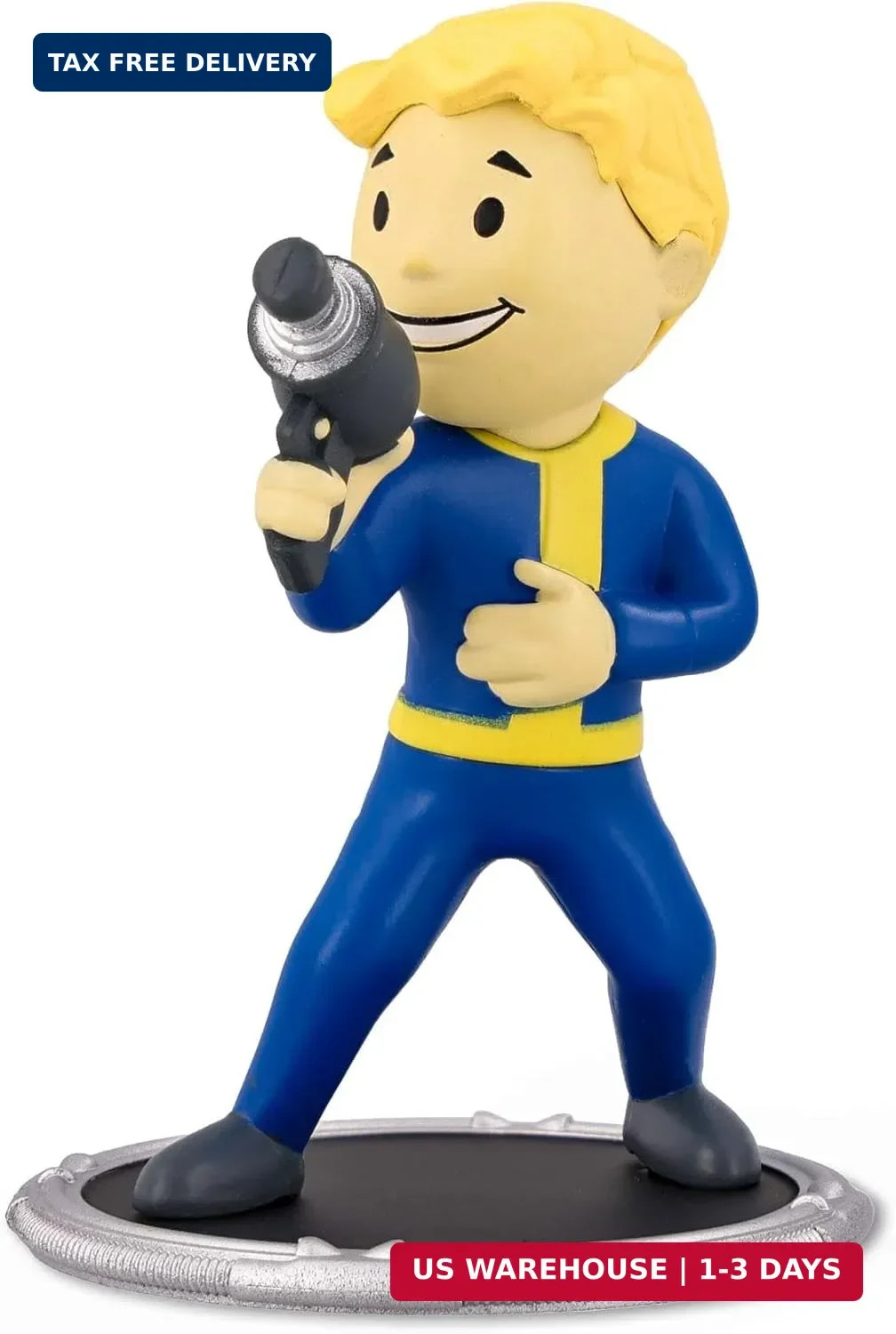 Toynk Fallout Excavator and Vault Boy (Gun) 3-Inch Mini Figure Set 2-Pack for Ad