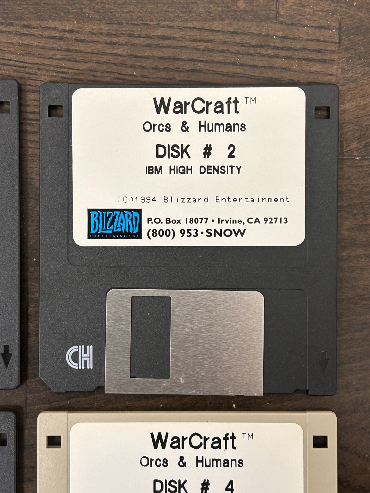 Blizzard – Warcraft: Orcs & Humans PC Game Set On ORIGINAL 3.5 Floppy – RARE!