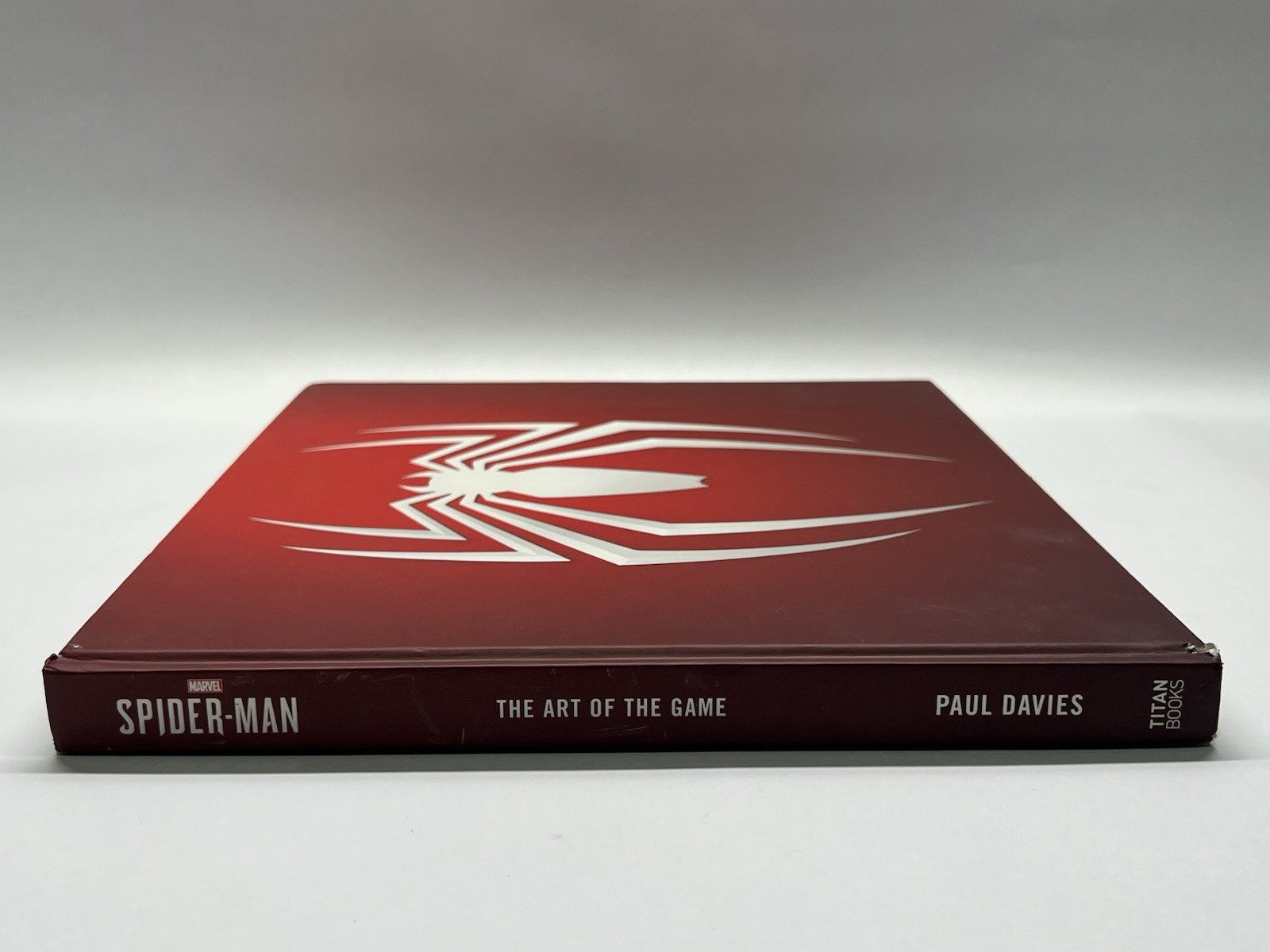 Signed Marvels Spider-Man PlayStation Art Book