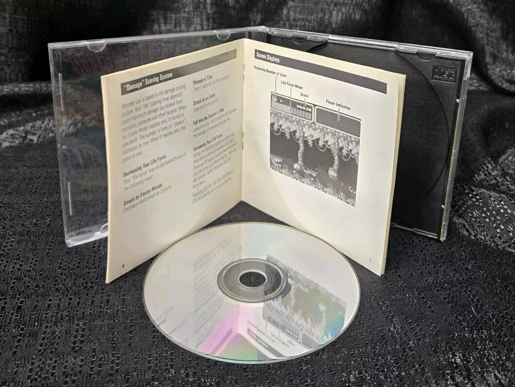 Monster Lair 1990 TurboGrafx CD TurboDuo NEC