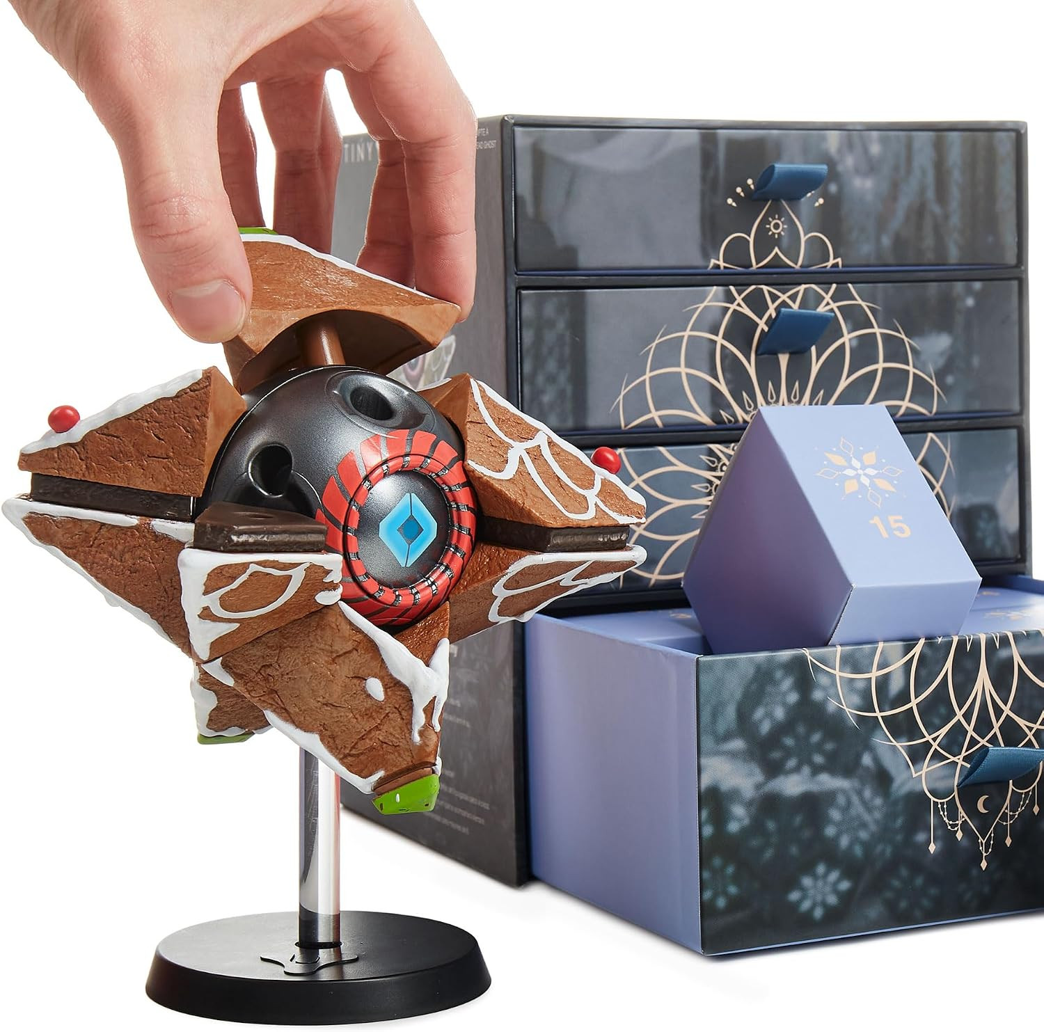 CC Countdown Characters Destiny 2 Ghost Shell Buildable Collectible Figure | PVC