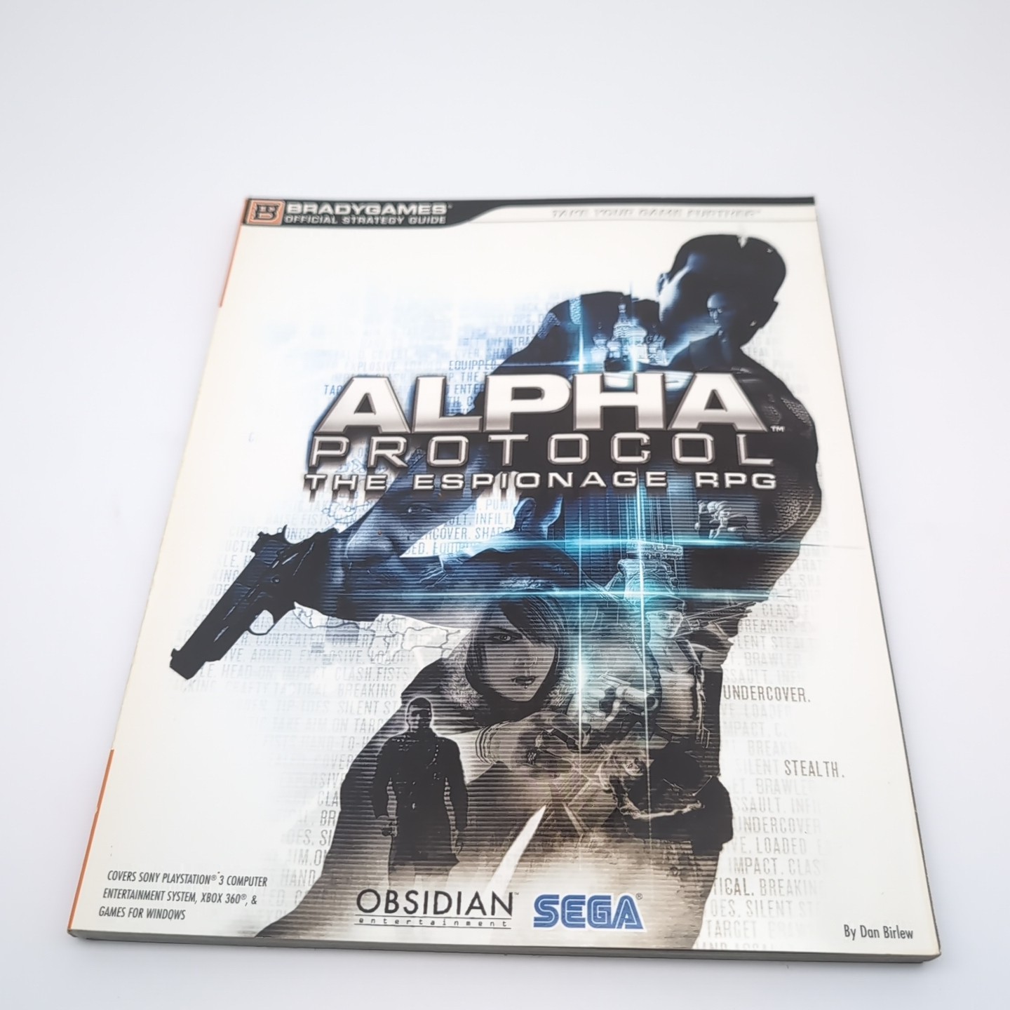 Alpha Protocol – Official Strategy Guide – Brady Games – PS3 XBOX 360 – VG