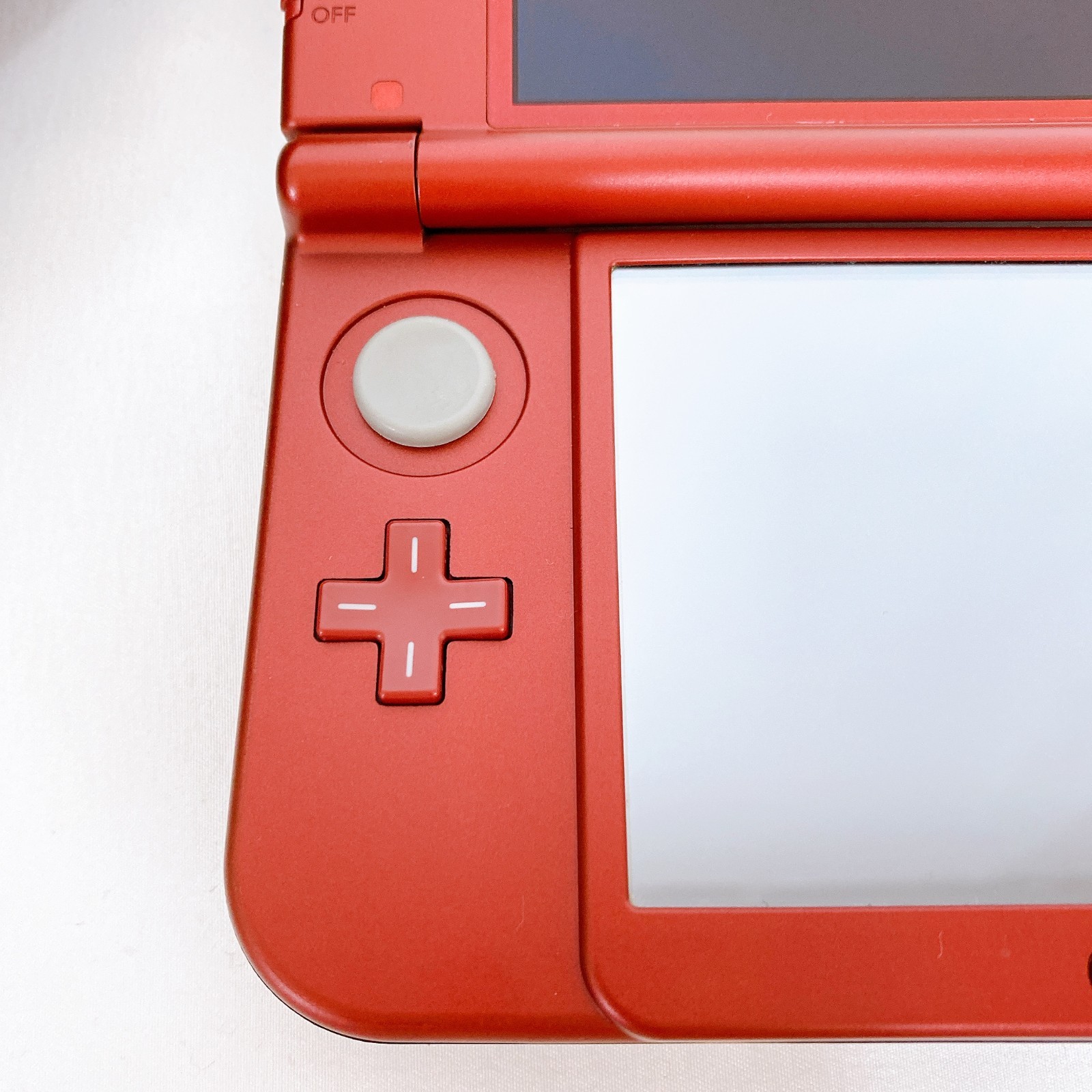 【Dual IPS】New Nintendo 3DS LL XL Metallic Red Console Japan Tested Rank S Rare