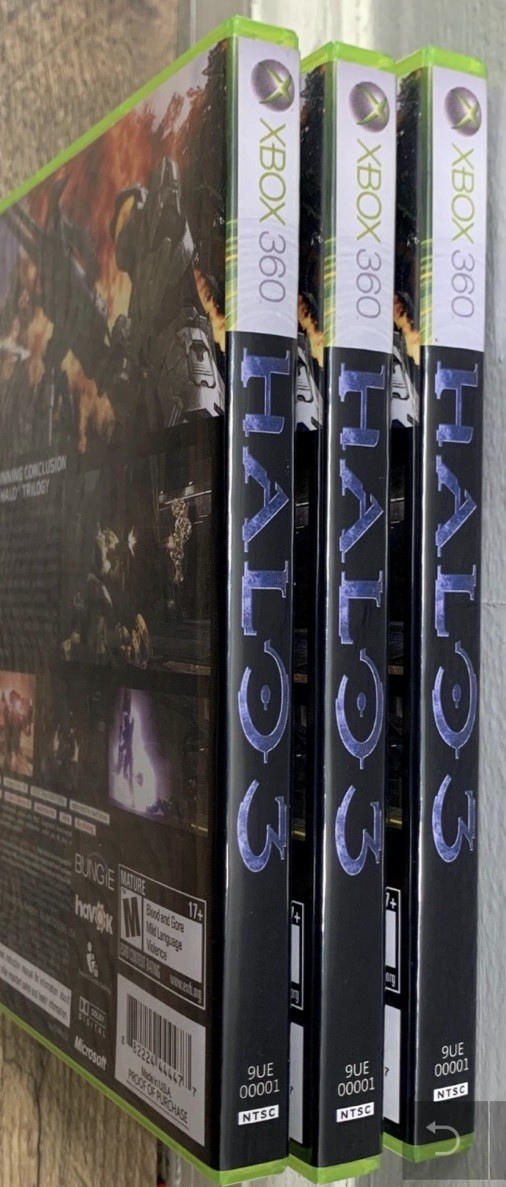 Halo 3 Cover Art Cortana New Case & Art Xbox 360