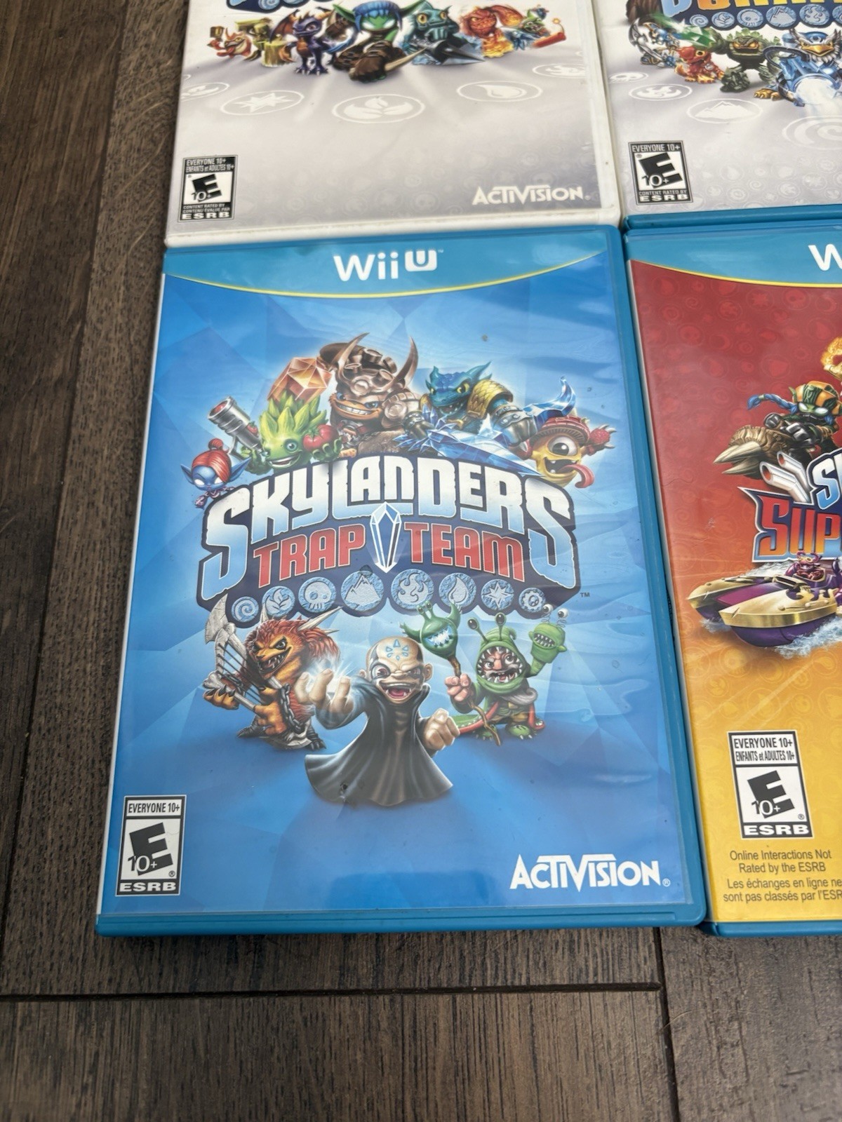 Skylanders Wii U 6 Game Lot – Spyro, Giants, Swap Force, Trap Team, Imaginators