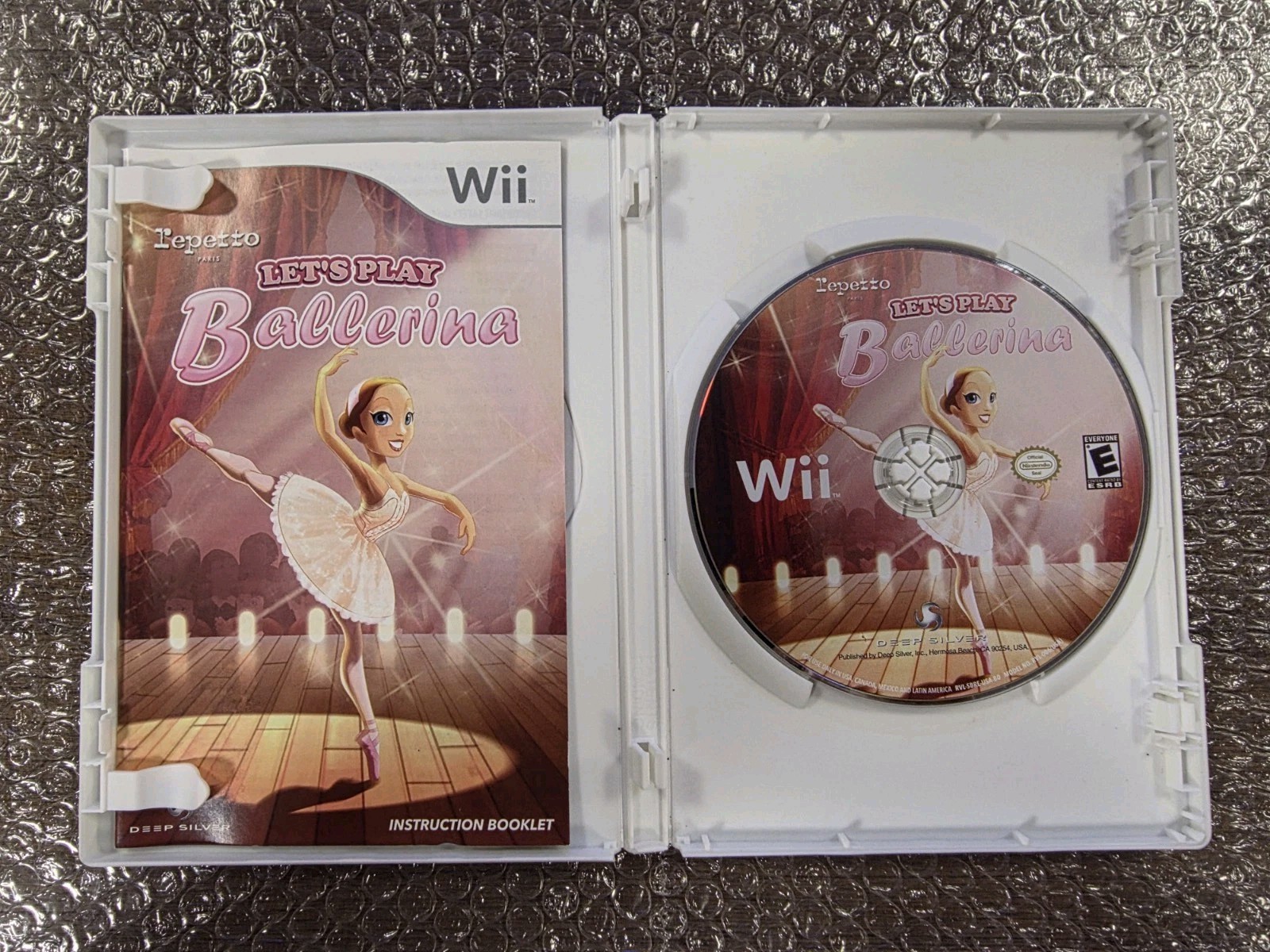 Let’s Play Ballerina Nintendo Wii, 2010 Tested And Working