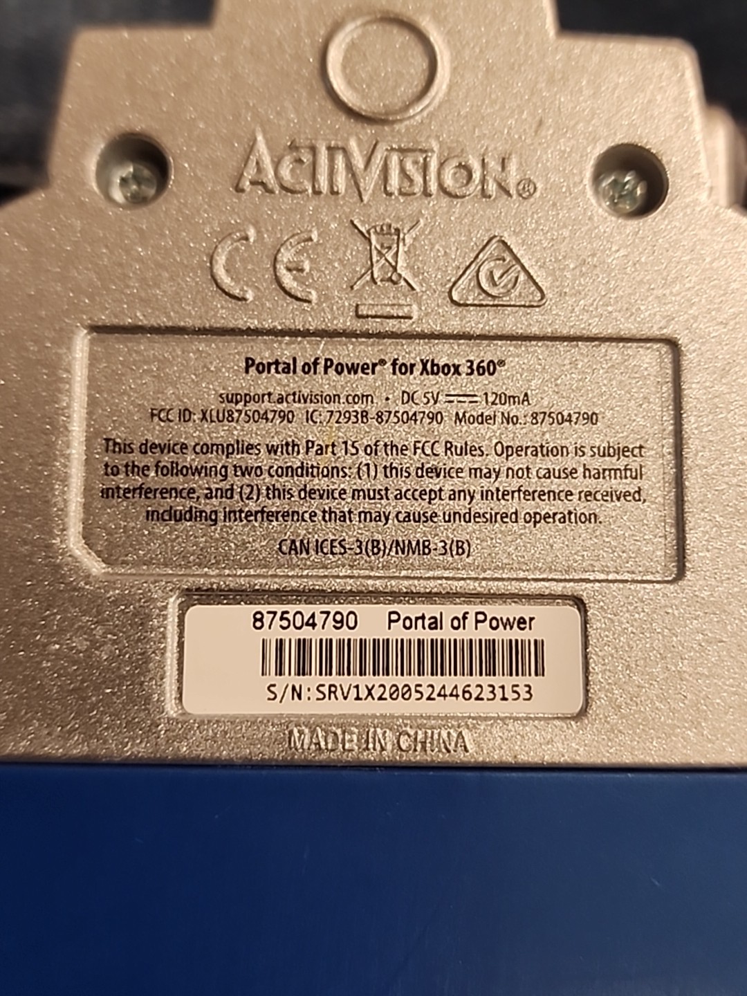 Skylanders Superchargers XBOX 360 Portal Of Power Base 87504790