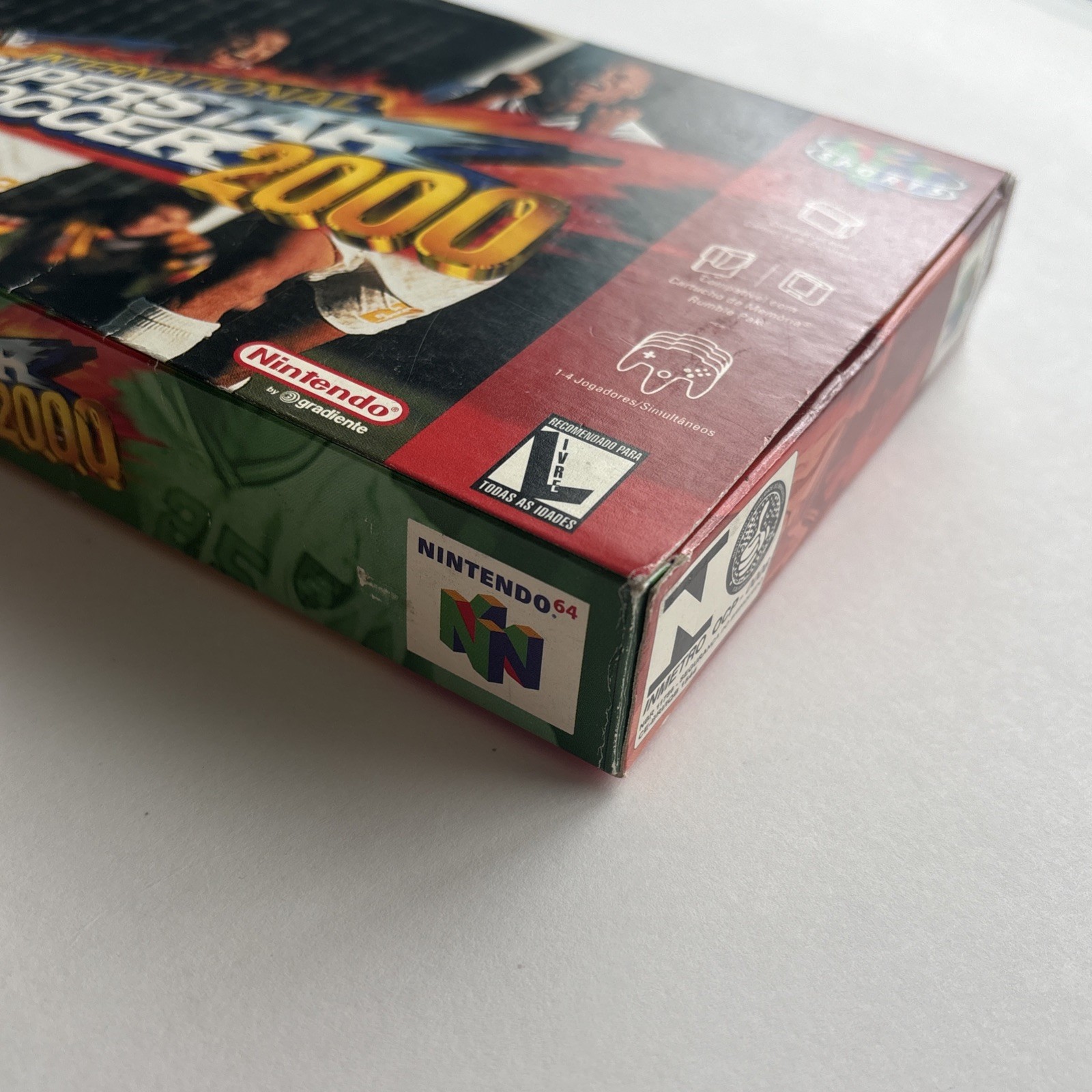 International Superstar Soccer 2000 N64 Nintendo 64 New Factory Sealed English