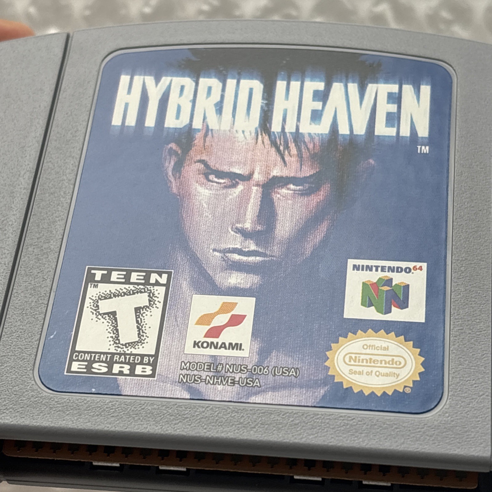 MINT Hybrid Heaven Nintendo 64 N64 Authentic Complete In Box CIB Sticker Variant