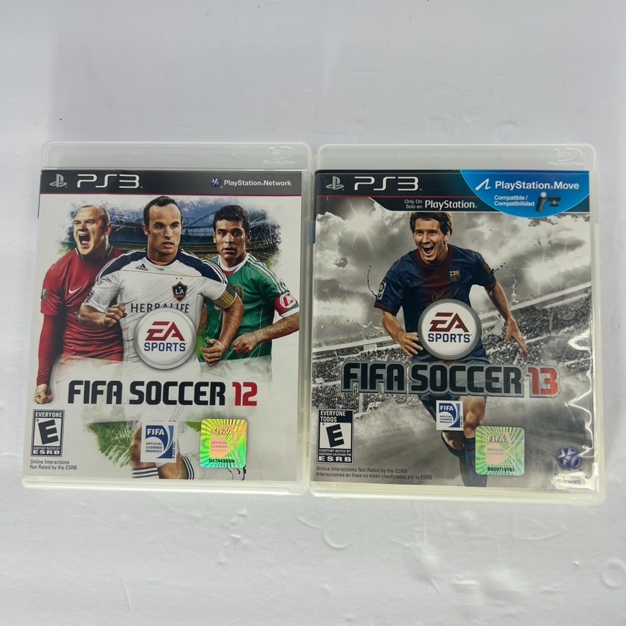 Bundle FIFA Soccer 12 and 13 Sony PlayStation 3 PS3