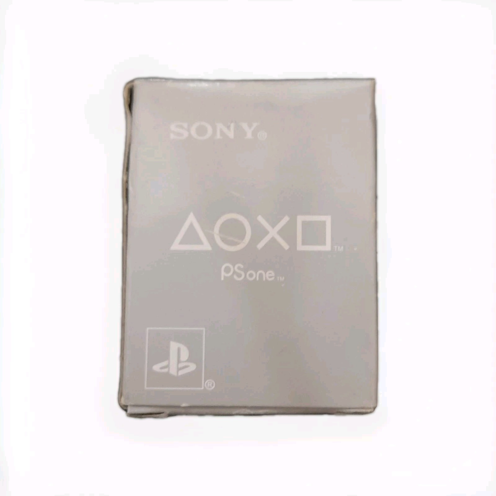 Sony PlayStation One 1 PS1 Memory Card Light Gray SCPH-1020 Brand New