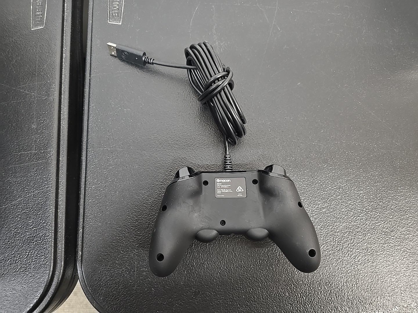 Nacon Wired Controller for PlayStation 4 PS4 and PC Black BN 30