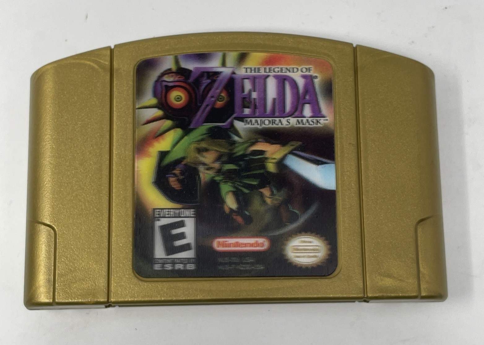 The Legend of Zelda: Majora’s Mask GOLD Holographic Collector’s Edition (N64)
