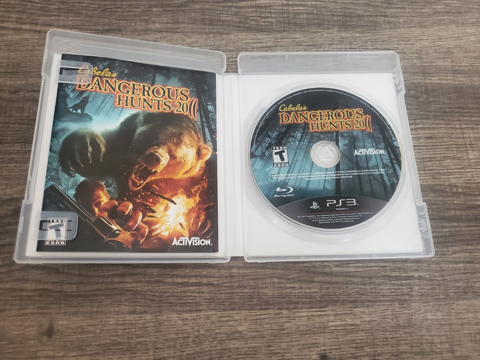 Cabela’s Dangerous Hunts 2011 PLAYSTATION 3 (PS3) Simulation Video Game Complete