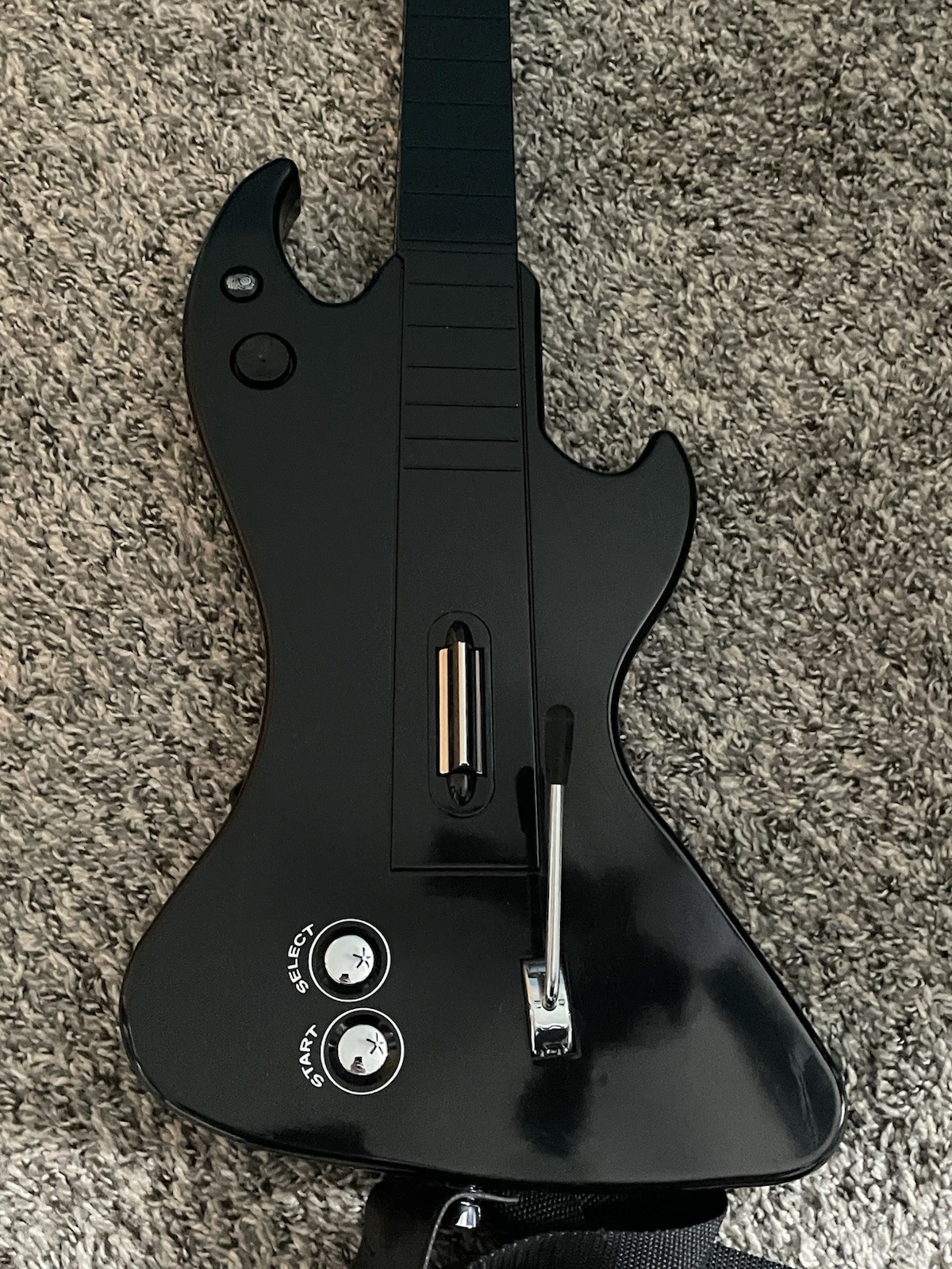 Black Axe Guitar Hero Guitar Psyclone Essentials PS3 PSE3300- No Dongle