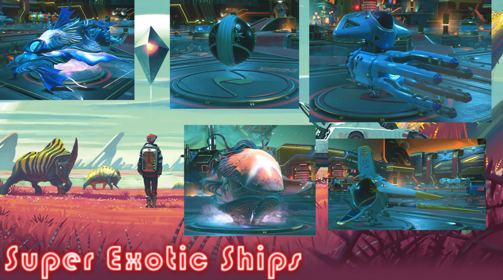 No Man’s Sky – EXOTIC SHIPS – ALL PLATFORMS (PS4 PS5 XBOX PC STEAM)