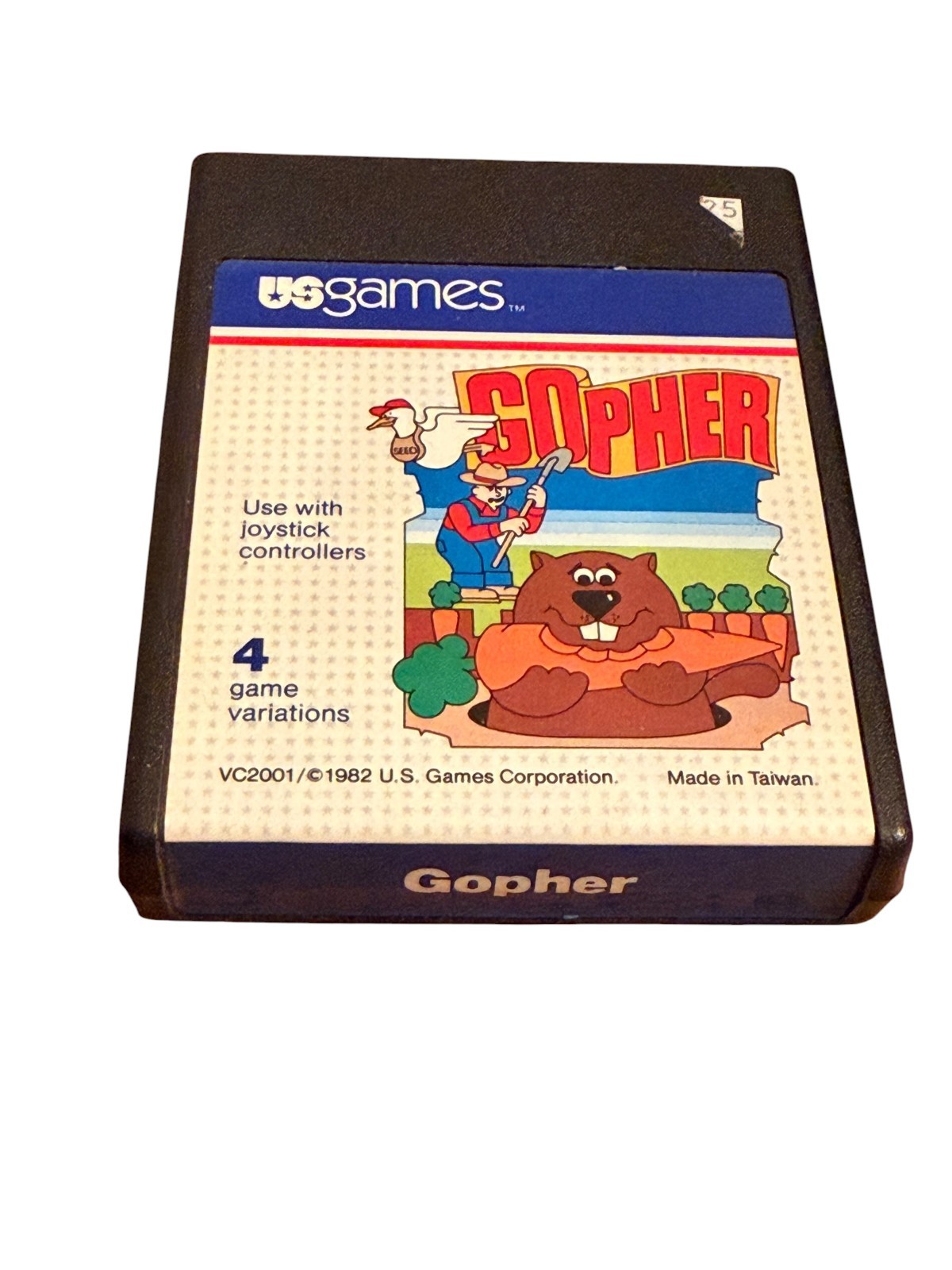 Gopher (Atari 2600, 1982) Authentic Video Game Retro