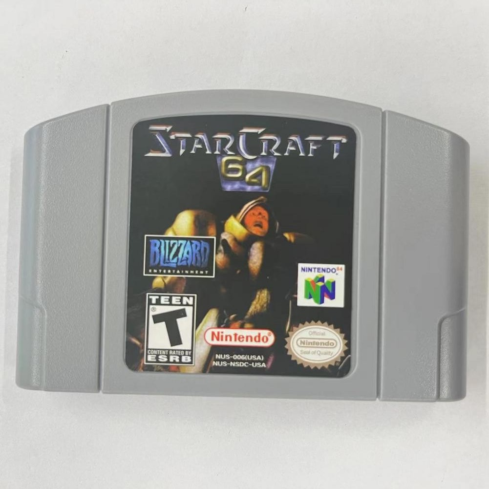 StarCraft 64 – Nintendo 64 (N64) Classic edition Rare collectible