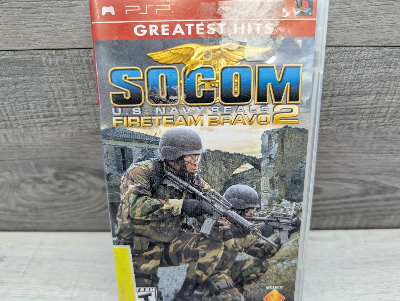 SOCOM: U.S. Navy SEALs — Fireteam Bravo 2 (Sony PSP, 2006) Tested