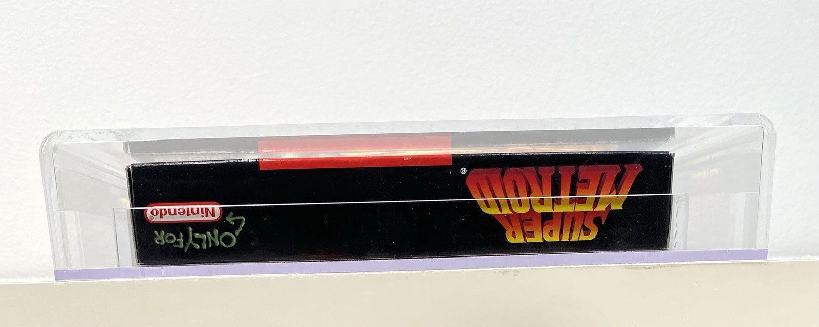 Super Metroid Nintendo SNES New 1994 1st Print VGA Archival Q 85+ Qualified