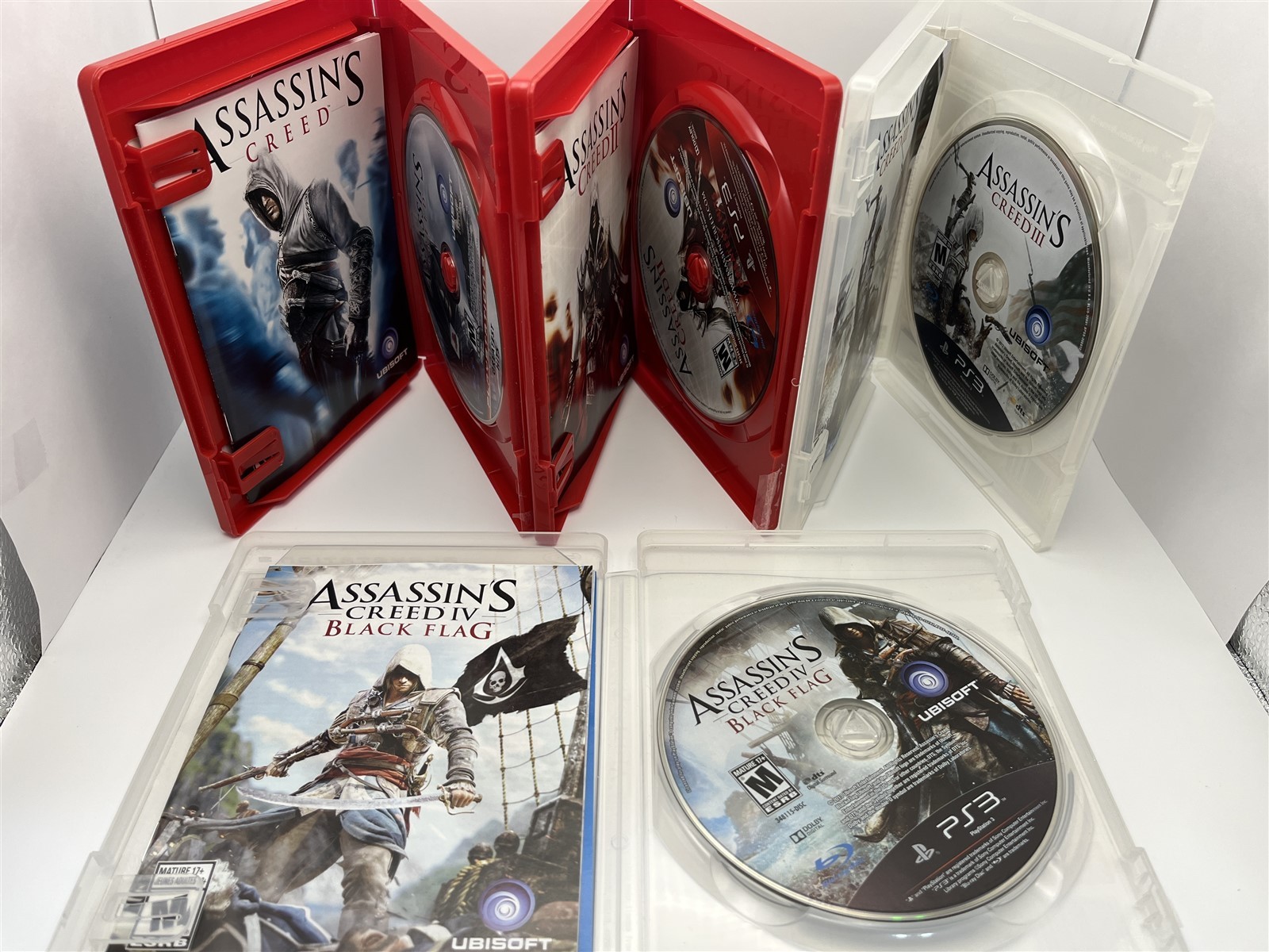 Assassin’s Creed Collection 1 + 2 + 3 + 4 Black Flag Bundle PlayStation 3 Tested