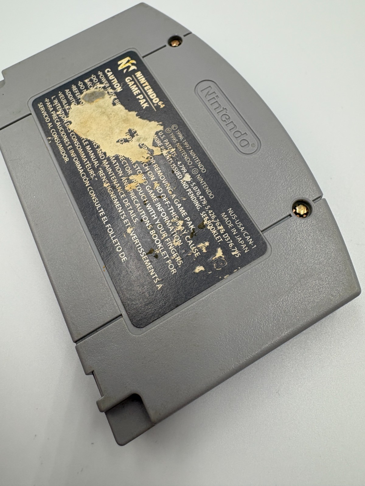 Mario Kart 64 – Nintendo N64 – Authentic Cartridge Only – Cleaned and Tested