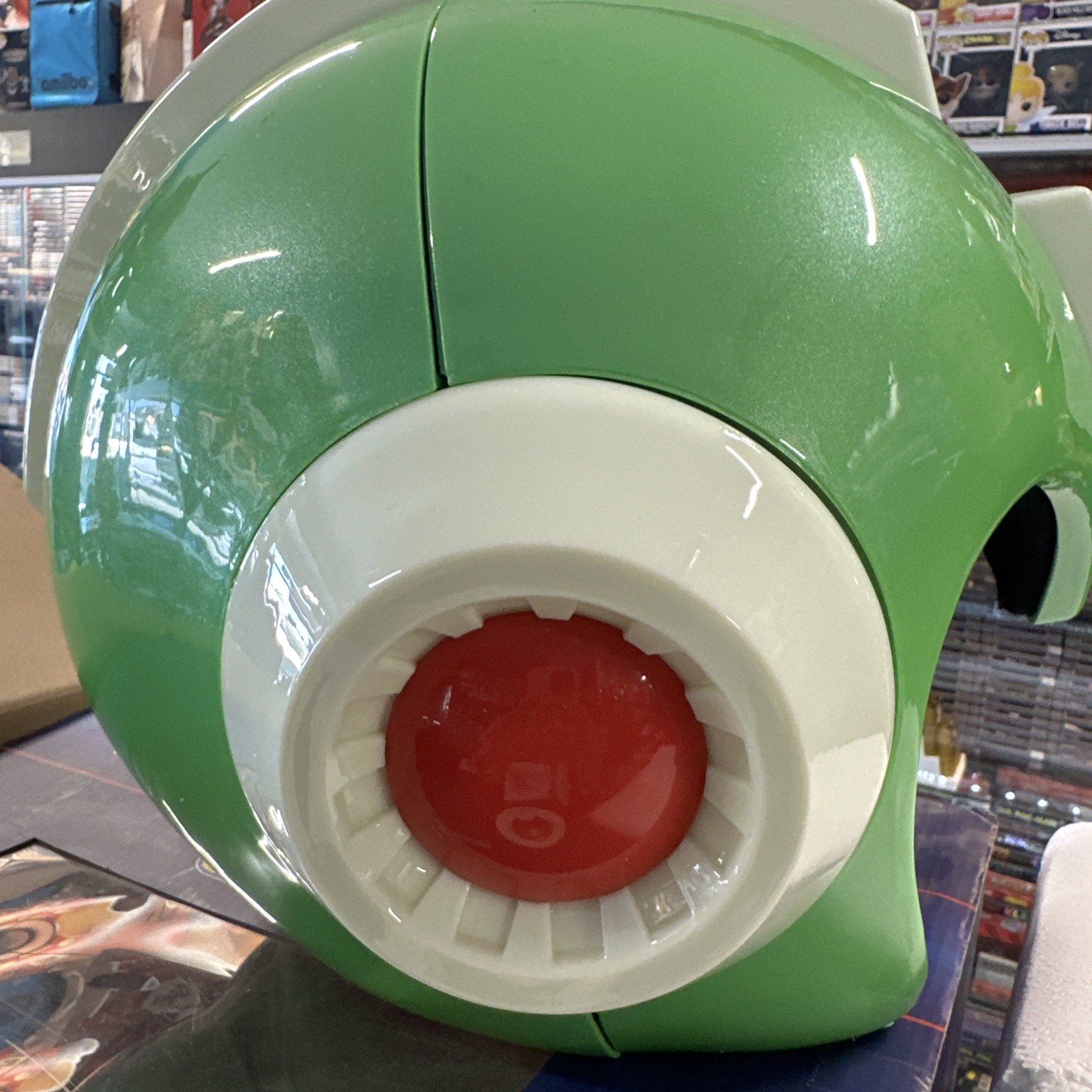 Capcom Wearable Mega Man Leaf Shield Green Replica Helmet Collector’s Edition