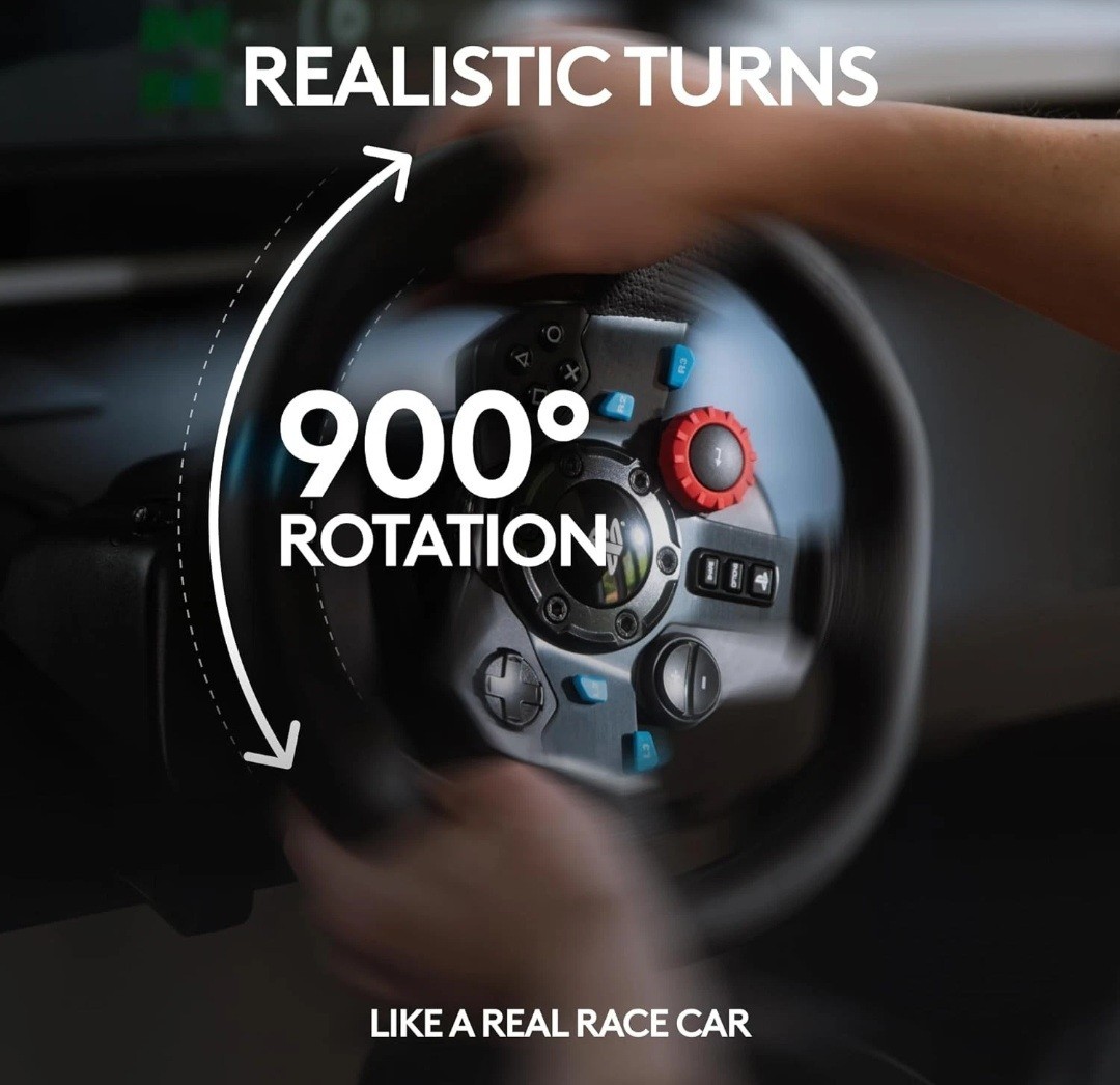 Logitech G29 Racing Wheel (Ps3/Ps4/Ps5) Components May Not Work.