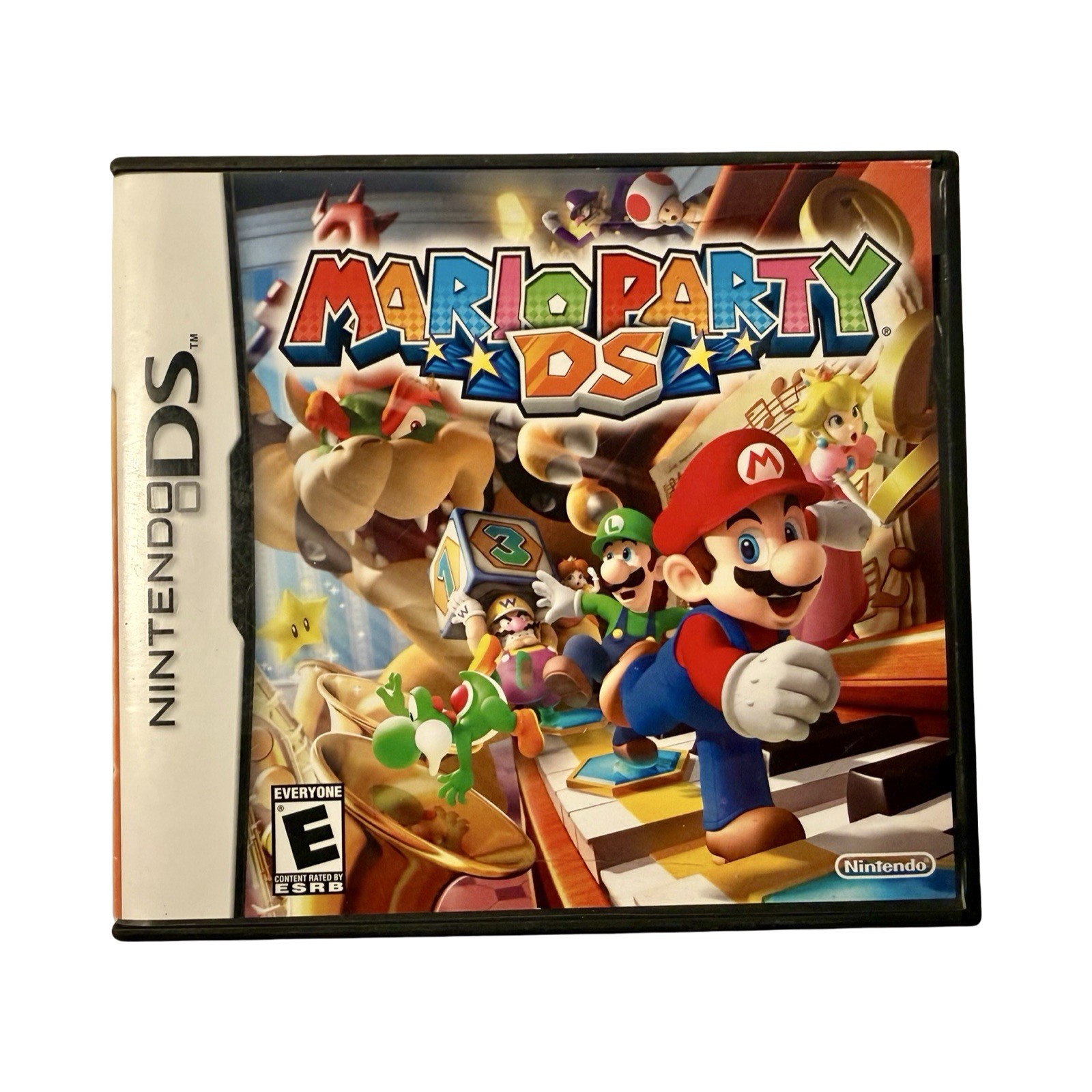 Nintendo DS Mario Party DS Original OEM Case & Manual Only Authentic