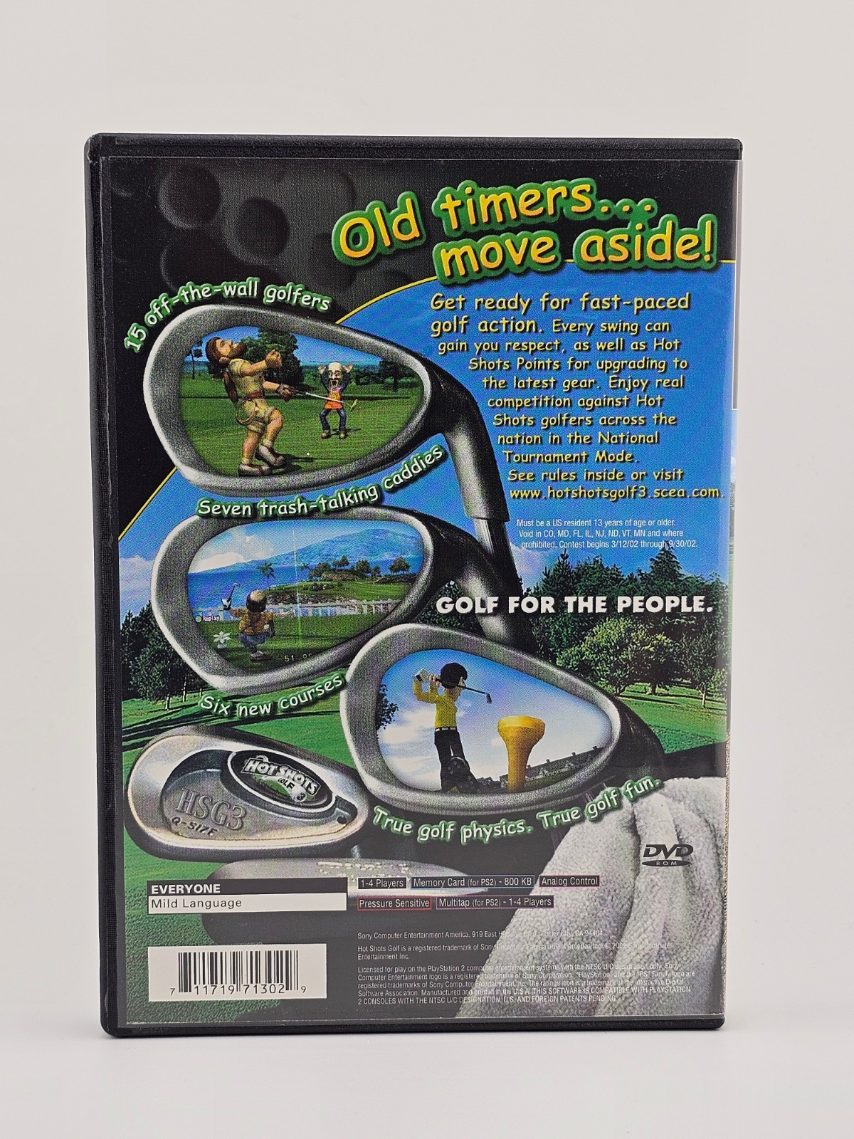 Sony Playstation 2 PS2 Hot Shots Golf 3 CIB Cleaned & Tested