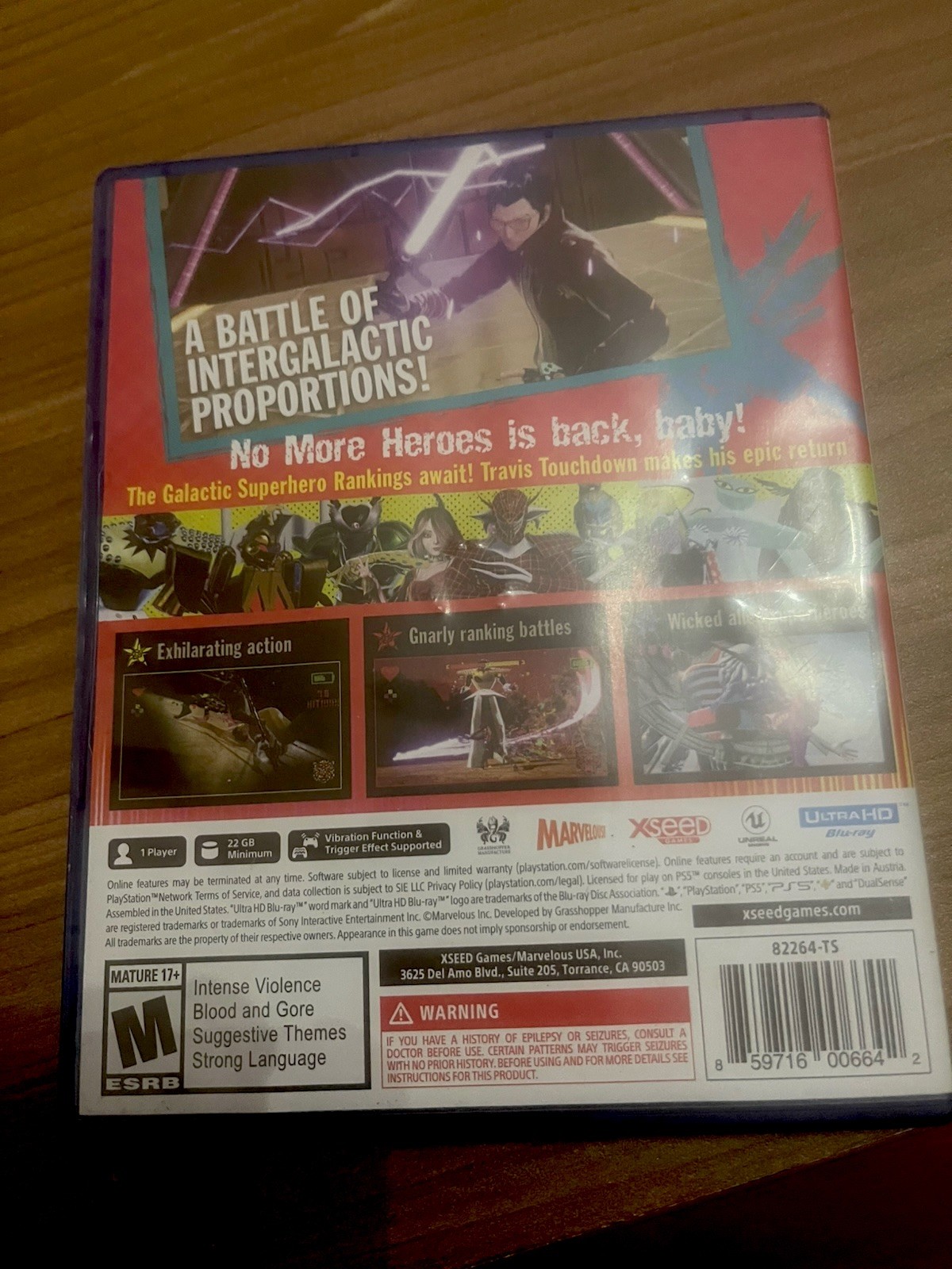 XSEED Games No More Heroes III (M) Sony PlayStation 5 PS5 NTSC-U/C Game