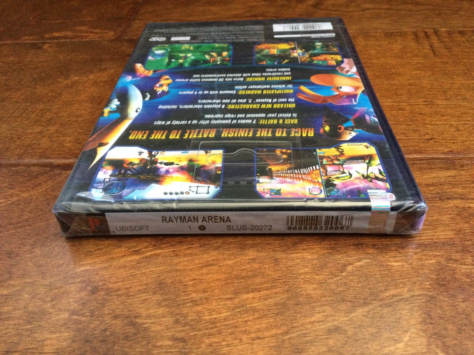 Rayman Arena PlayStation 2 PS2 New Factory Sealed Y-Folds